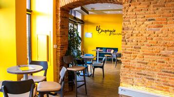 Daily buffet breakfast (EUR 12.90 per person)