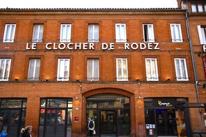 Fassade der Unterkunft