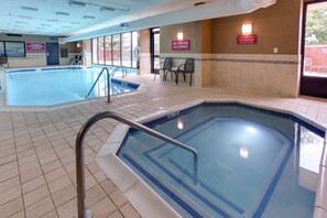 Indoor pool, outdoor pool
