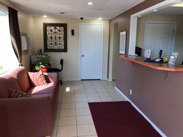 Sala de estar en el lobby