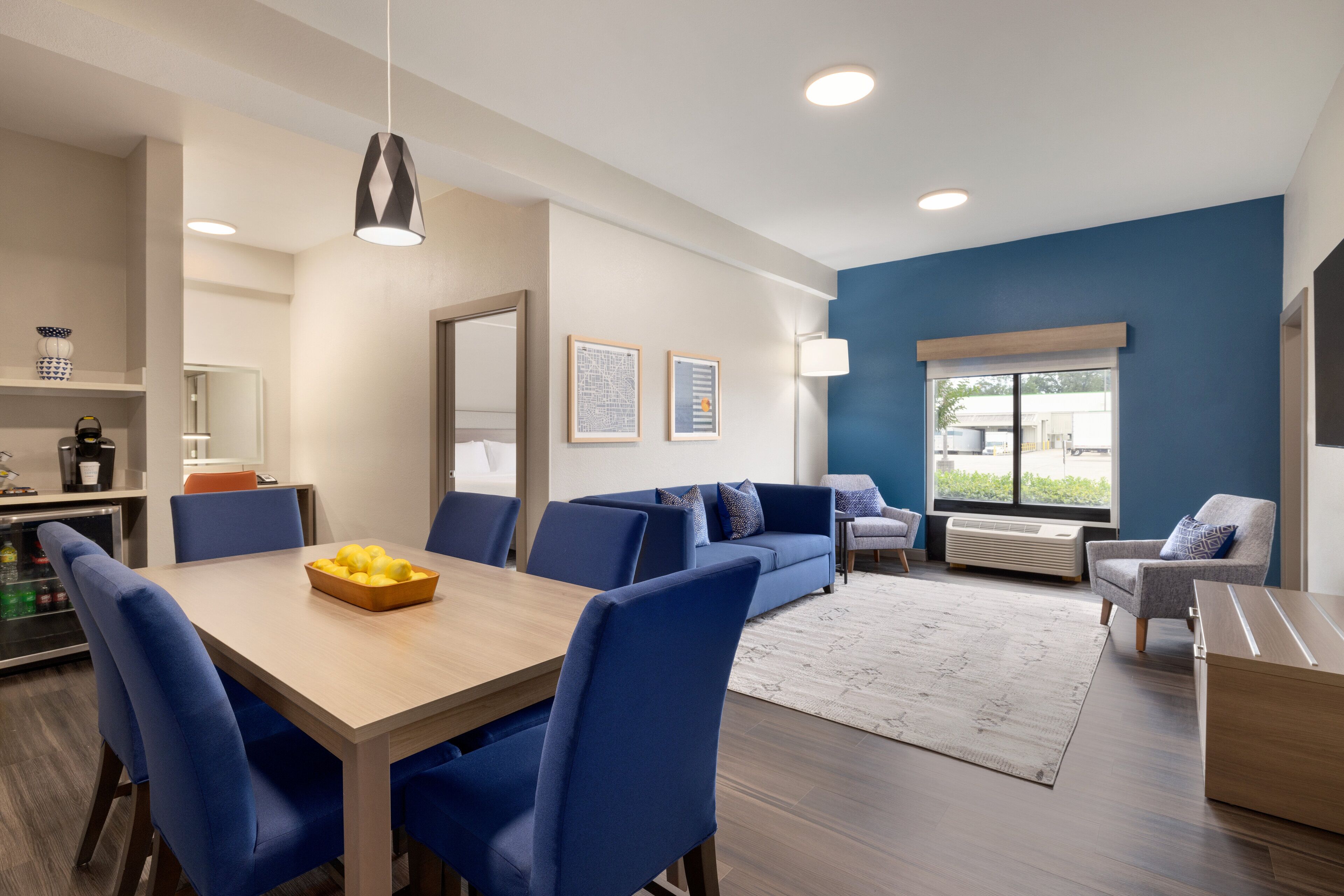 in-room safe, desk, laptop workspace, iron/ironing board