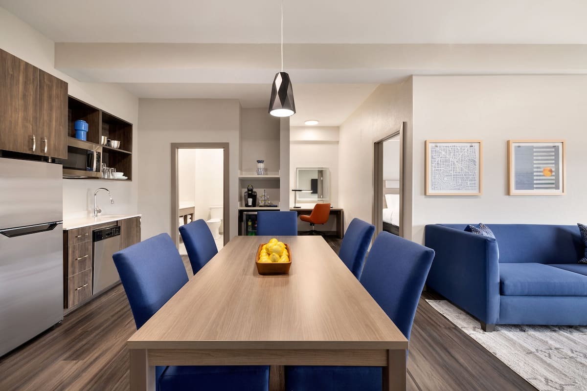 in-room safe, desk, laptop workspace, iron/ironing board