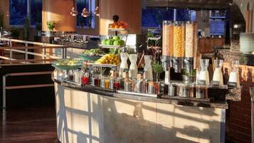 Daily buffet breakfast for a fee