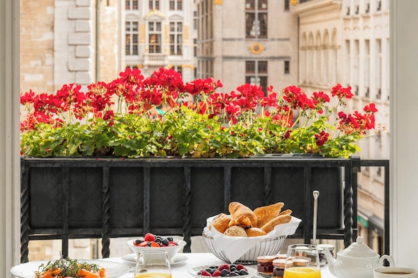 Ropa de cama de alta calidad y minibar