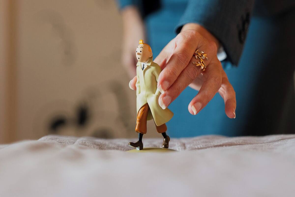 套房 (Tintin) | 高档床上用品、迷你吧、客房内保险箱、办公桌