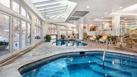 Indoor pool, outdoor pool