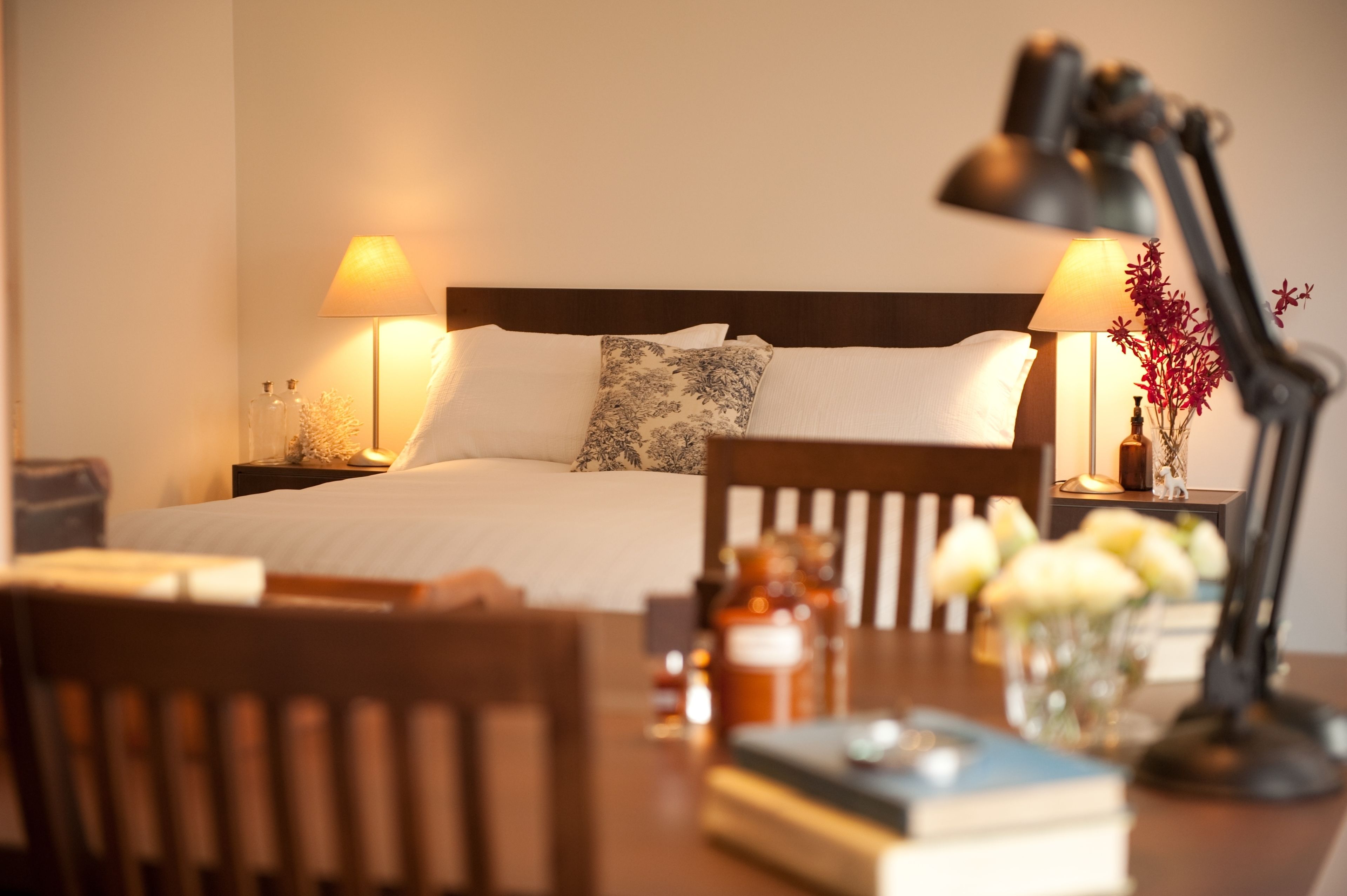 two bedroom bancroft bay apartment | individually furnished, laptop workspace, iron/ironing board, free wifi