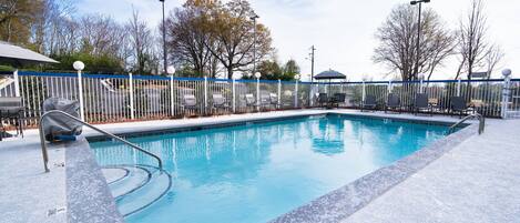 Seasonal outdoor pool
