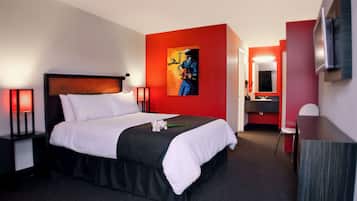 1 bedroom, hypo-allergenic bedding, individually decorated