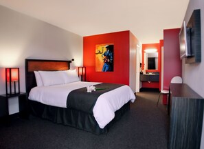 1 bedroom, hypo-allergenic bedding, individually decorated - Hotel Ruby (Spokane)