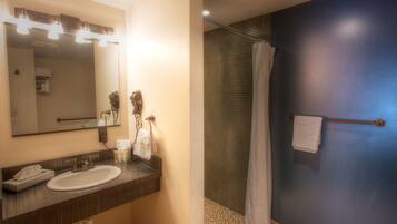Free toiletries, hair dryer, towels, soap