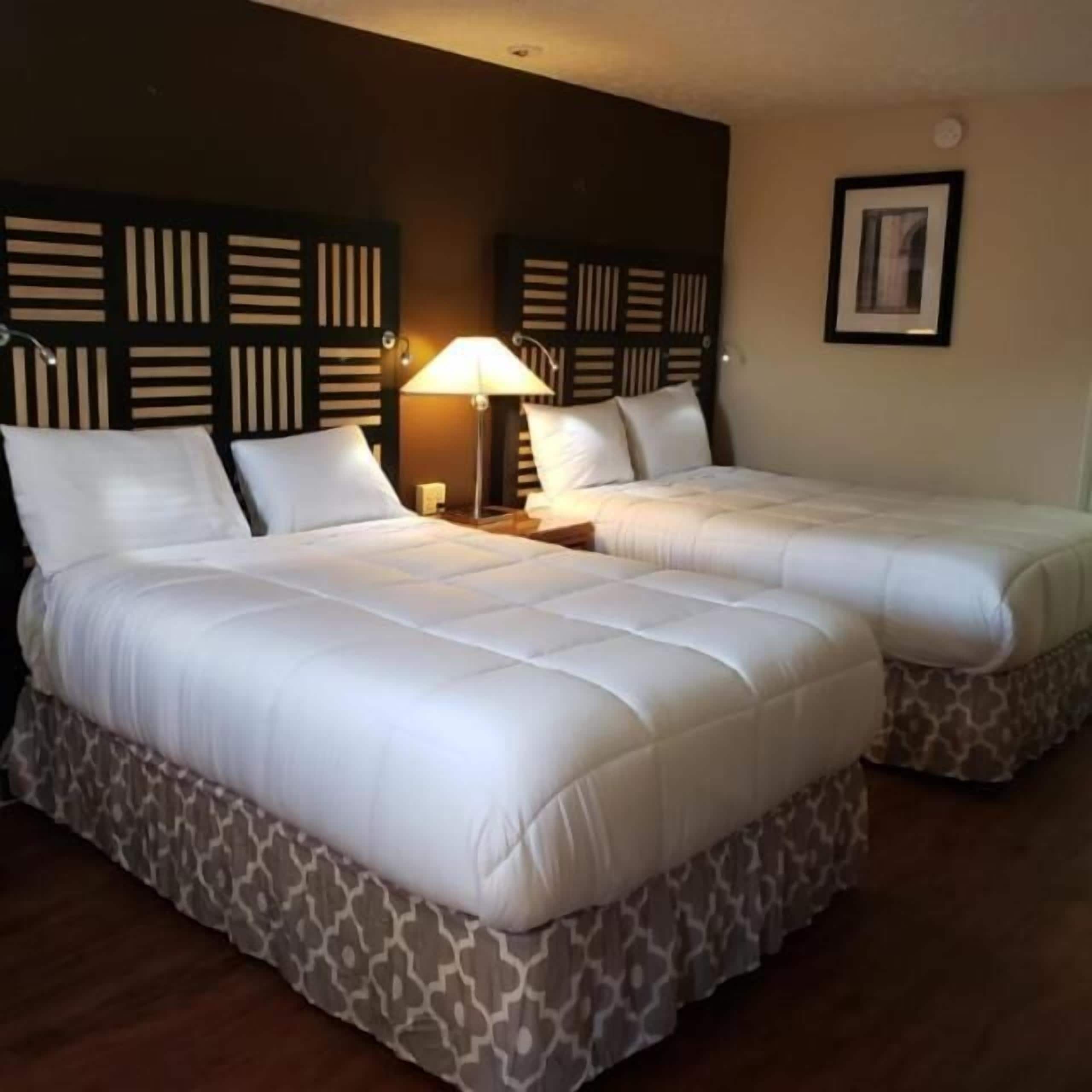 Standard Room, 2 Double Beds, Non Smoking | In-room safe, individually decorated, individually furnished, desk