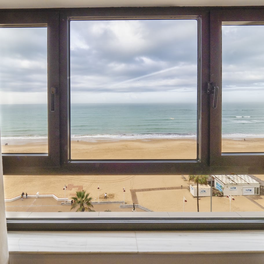 Vue sur la plage/l’océan