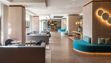 Sala de estar en el lobby