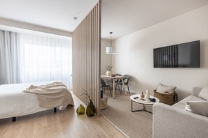 Estudio (4 persons) | Espacio para trabajar con laptop, insonorización y wifi gratis 