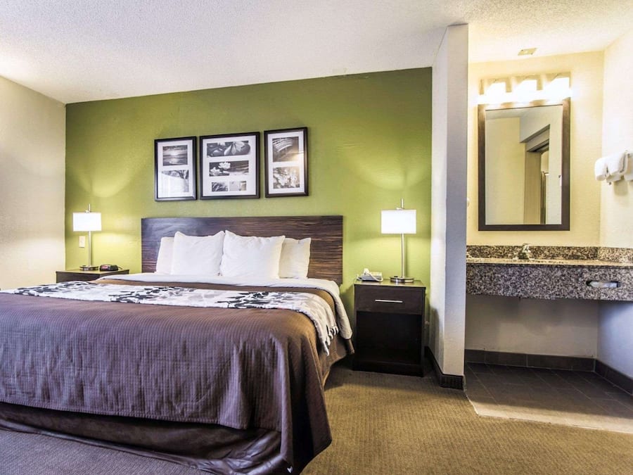 Standard Room, 1 King Bed, Non Smoking | Desk, blackout drapes, iron/ironing board, rollaway beds