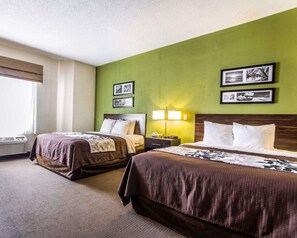 Standard Double Room, 2 Double Beds, Non Smoking