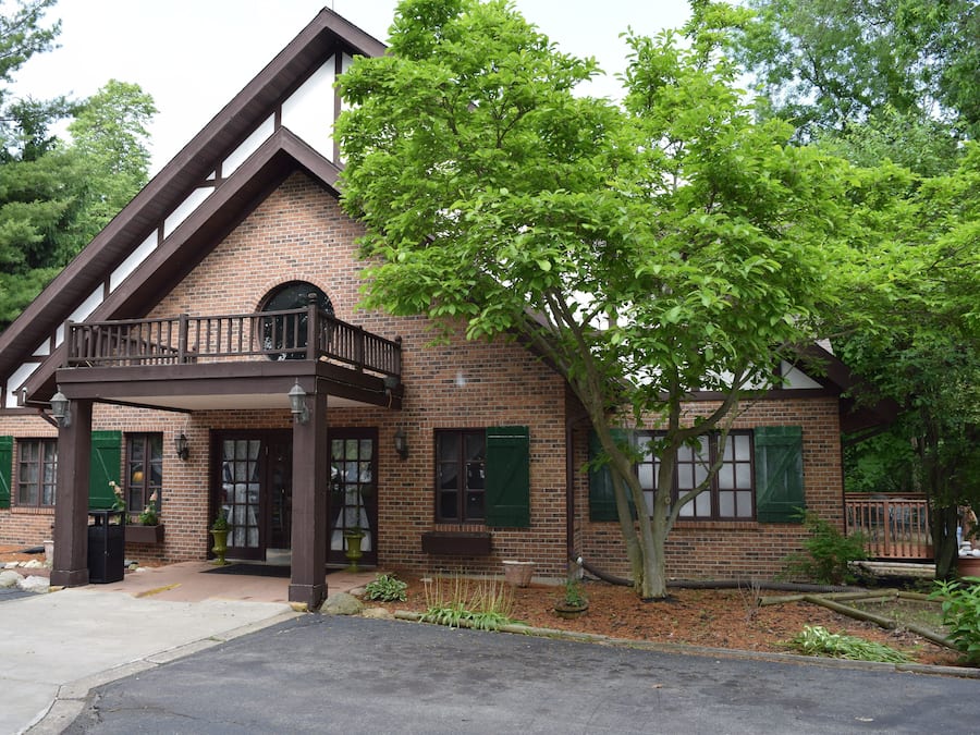 Entrada de la propiedad