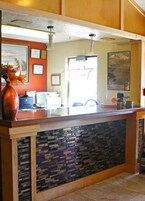 Check-in/check-out kiosk