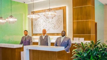 Quiosque de check-in/check-out