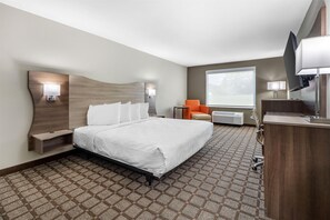 Desk, laptop workspace, blackout curtains, iron/ironing board - Best Western Manchester (Manchester)