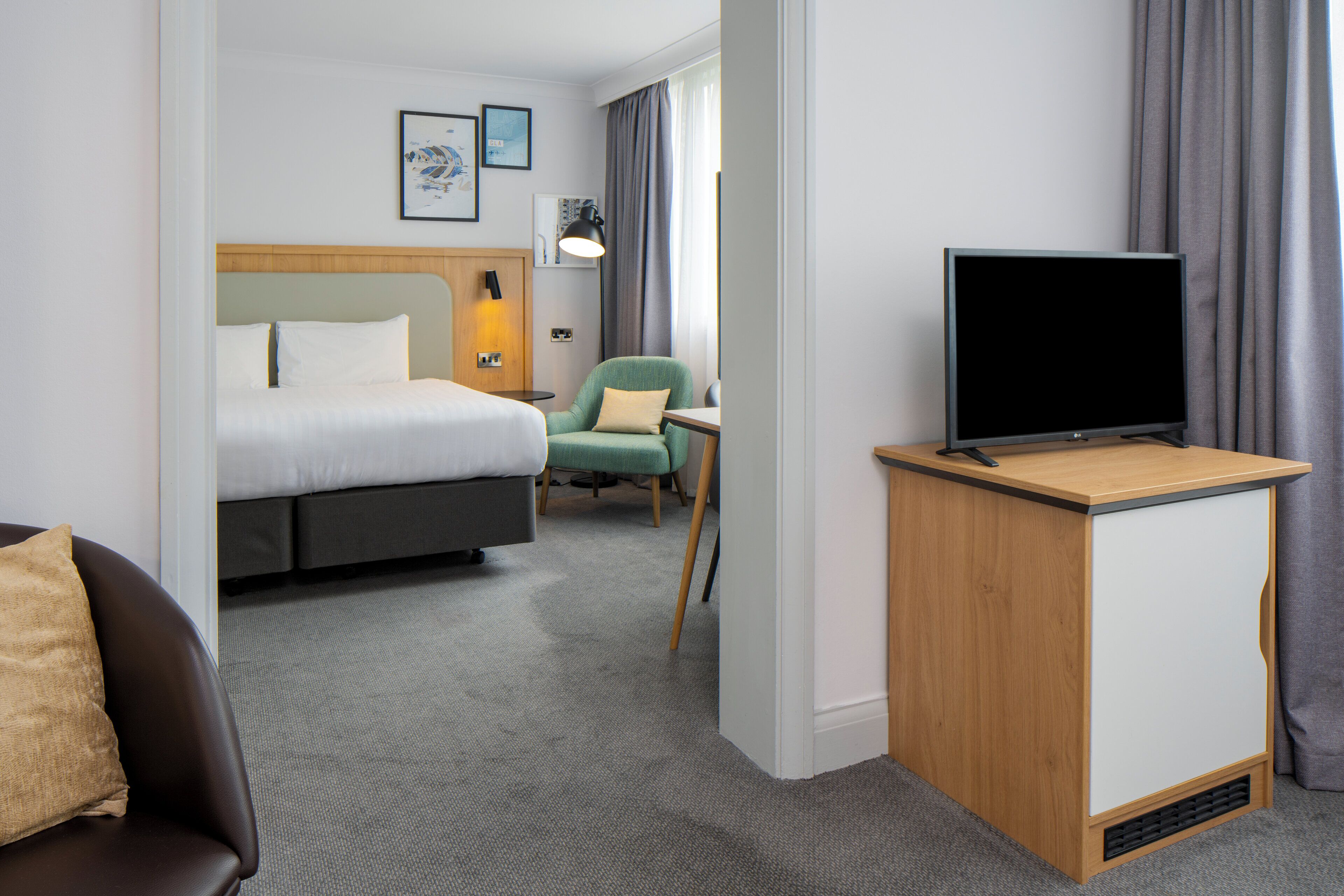 Suite, 1 Bedroom | In-room safe, desk, blackout drapes, iron/ironing board