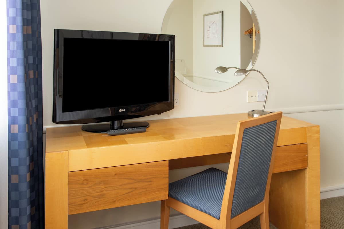 In-room safe, desk, blackout drapes, iron/ironing board
