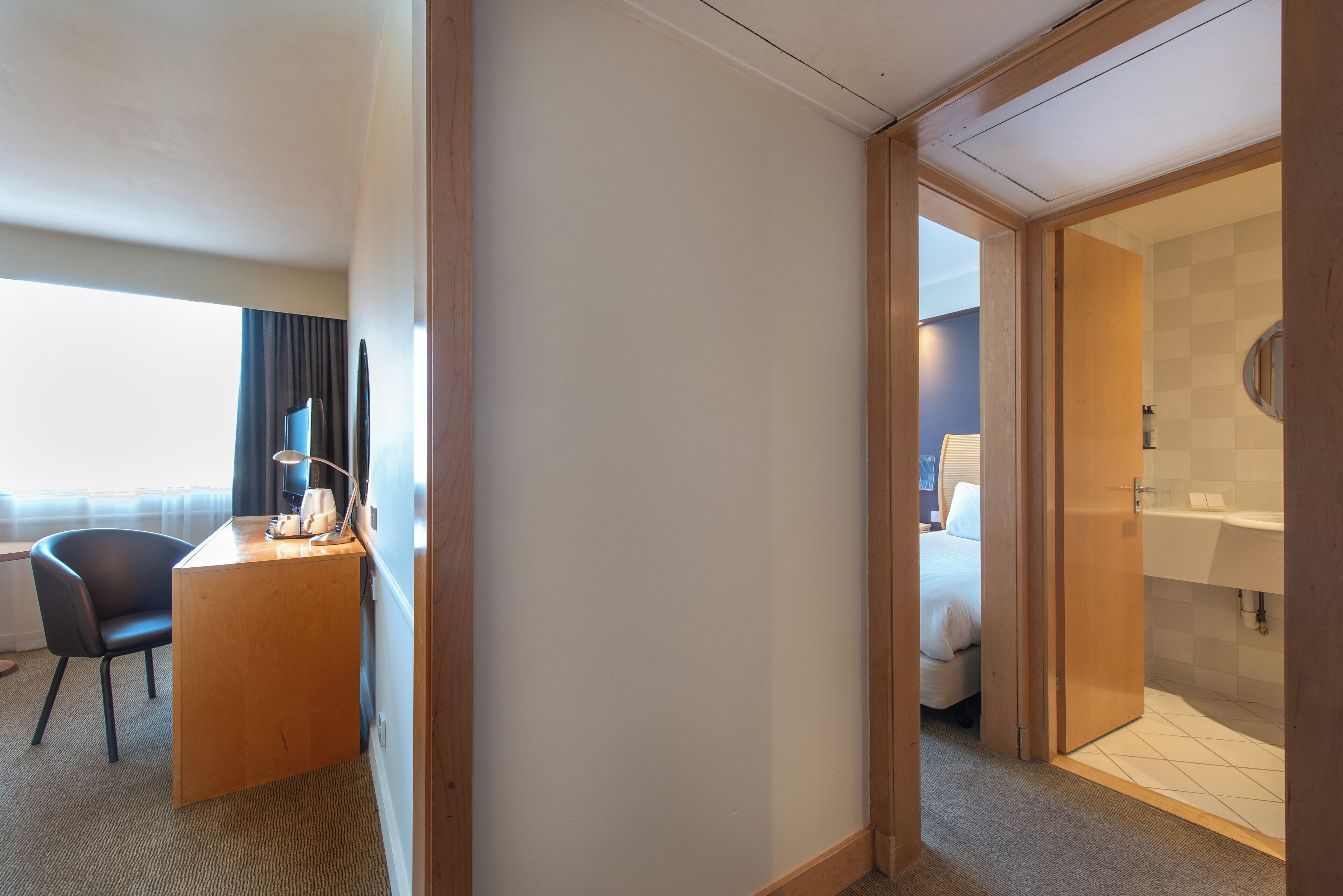 In-room safe, desk, blackout drapes, iron/ironing board (on request)