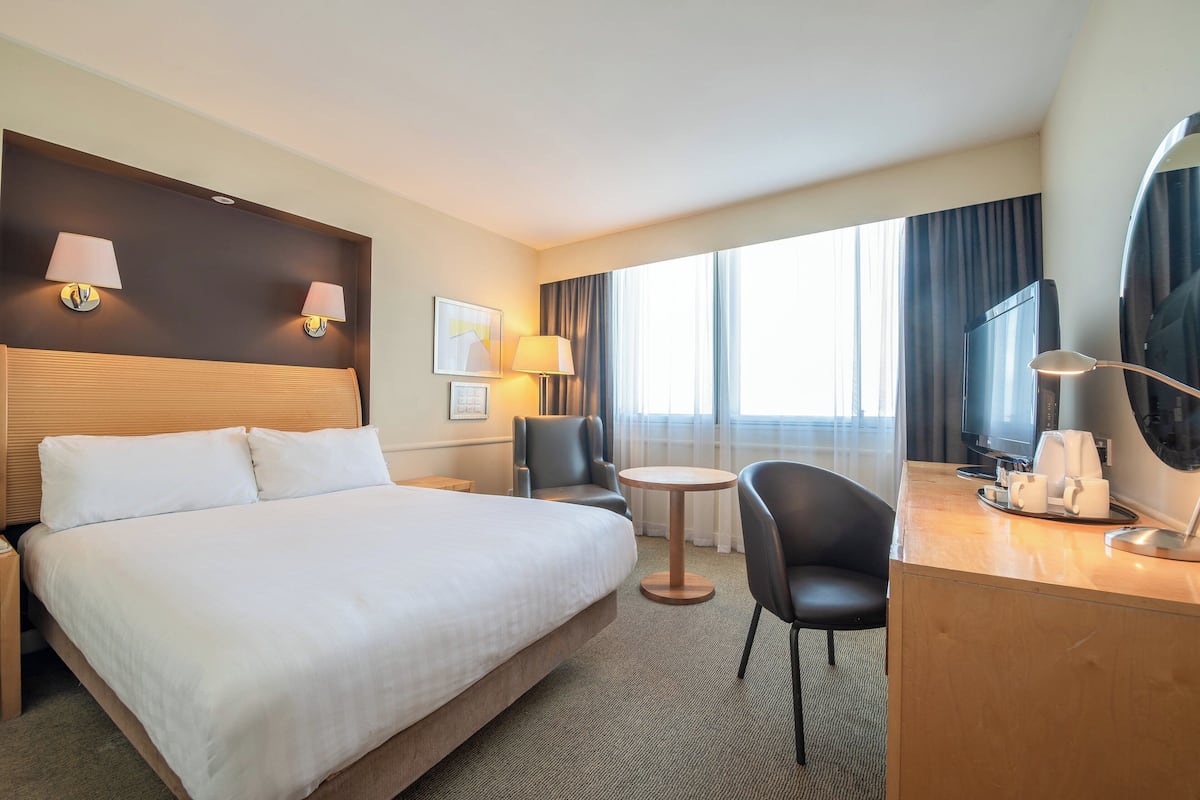 In-room safe, desk, blackout curtains, iron/ironing board