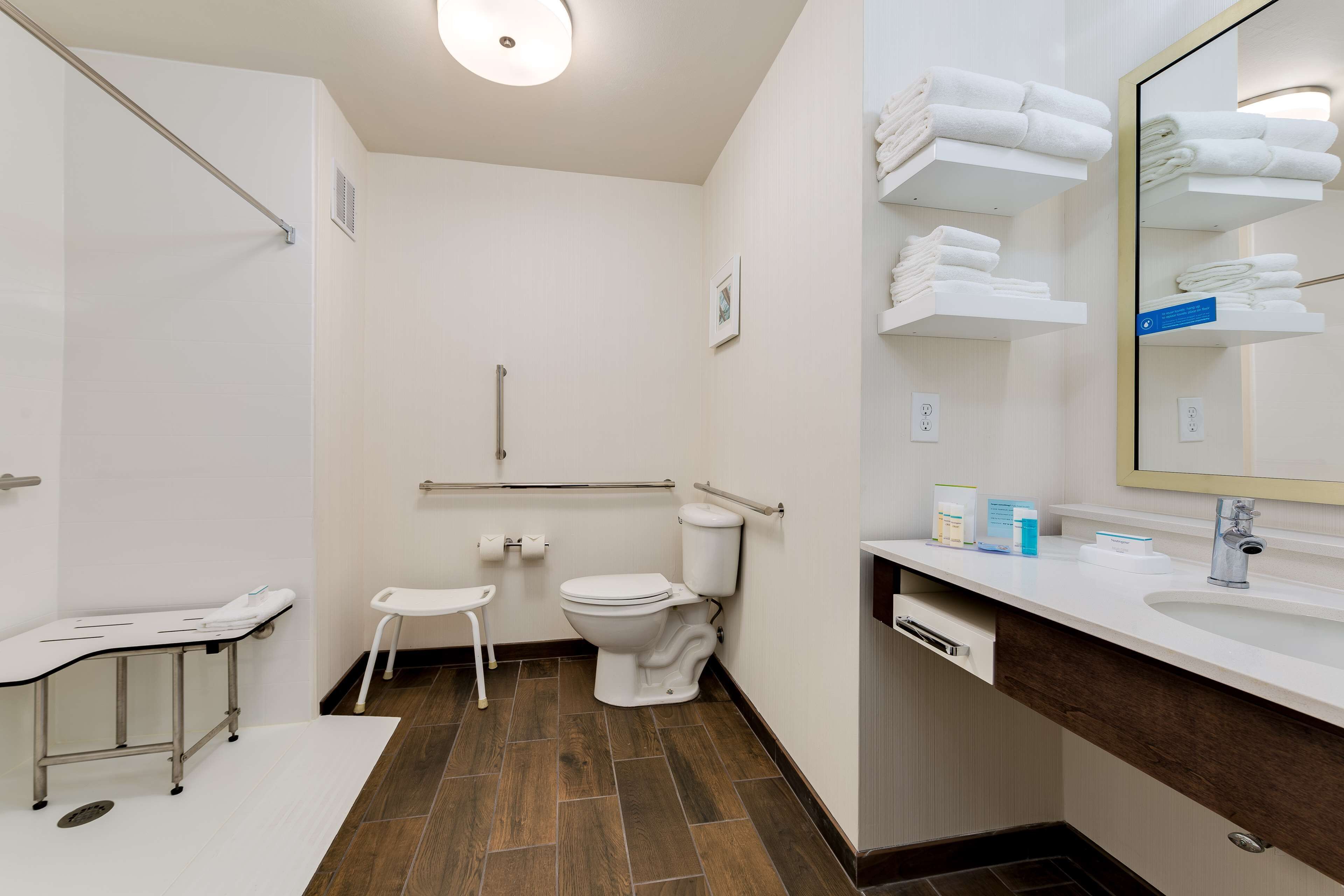 room, 2 double beds, accessible, non smoking (mobility & hearing, roll-in shower) | pillow-top beds, free cots/infant beds, rollaway beds, free wifi