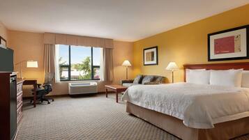 Room, 1 King Bed, Accessible, Non Smoking | Desk, iron/ironing board, free WiFi, bed sheets