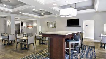 Free daily full breakfast