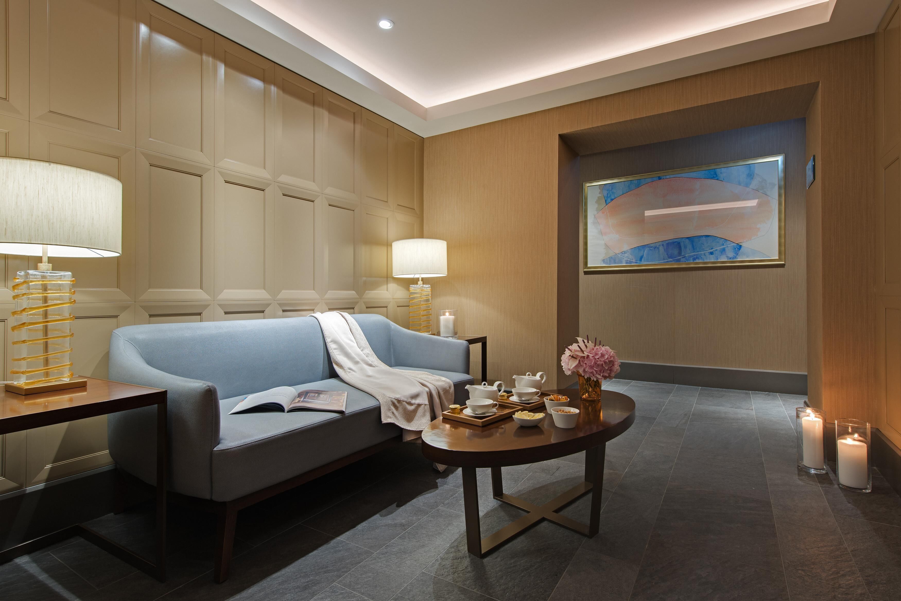 couples treatment room(s), sauna, steam room, body treatments, facials