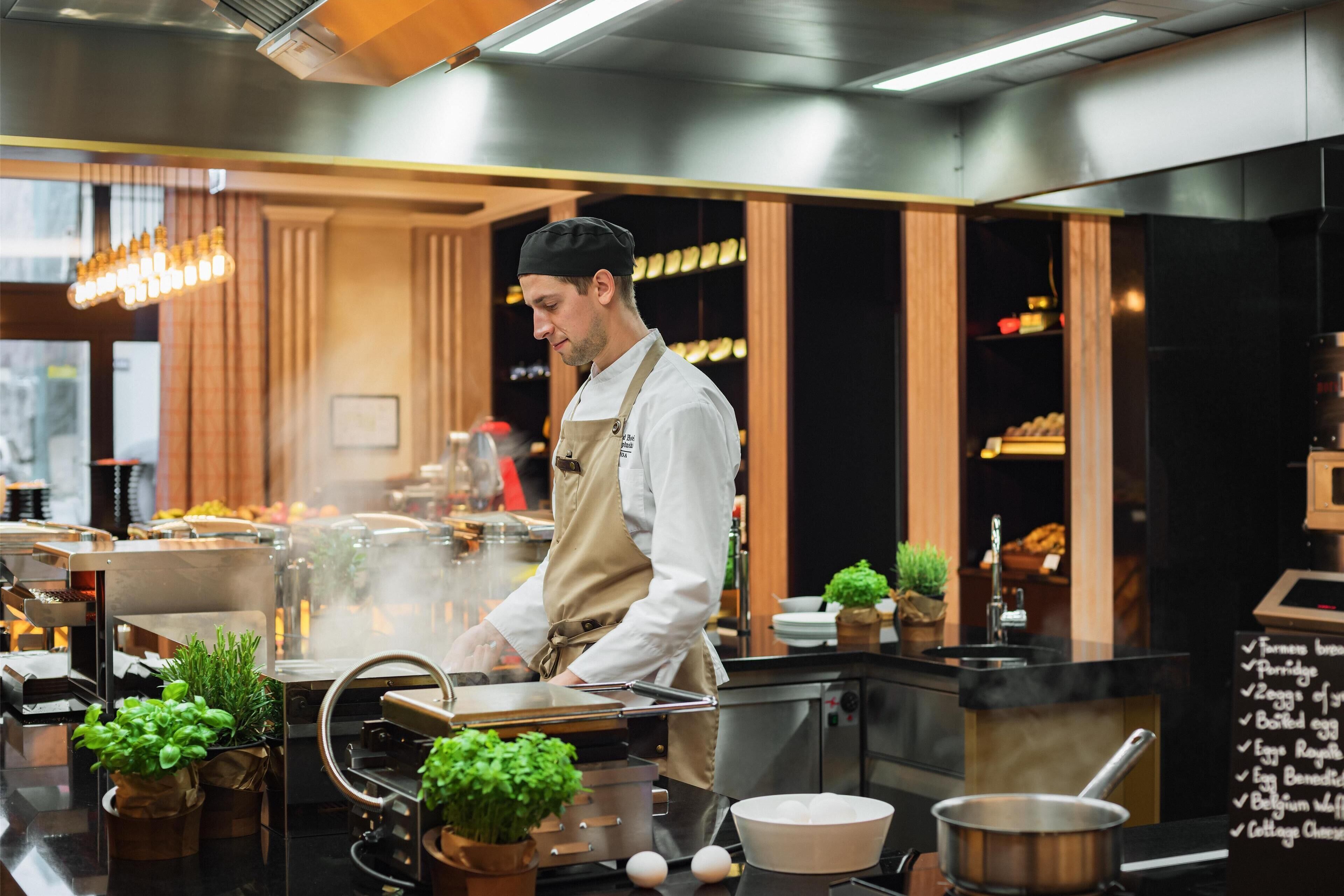 Daily buffet breakfast (EUR 40 per person)