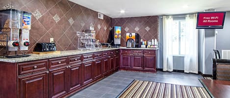 Free daily continental breakfast