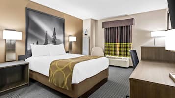 Desk, iron/ironing board, free WiFi, bed sheets