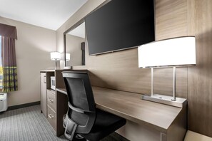 Standard Room, 2 Queen Beds | Desk, iron/ironing board, free WiFi, bed sheets