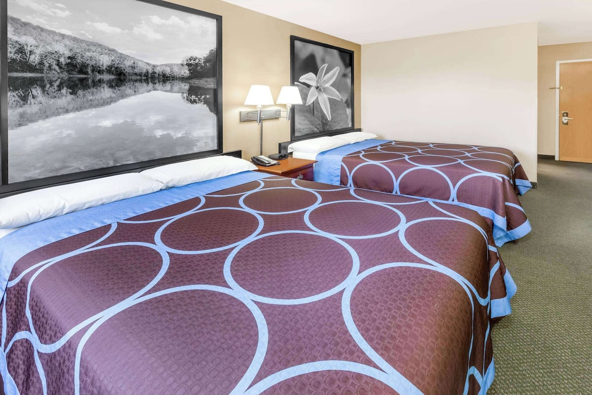 Zimmer, 2 Queen-Betten, Nichtraucher, Kühlschrank