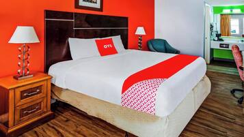 Desk, iron/ironing board, free WiFi, bed sheets