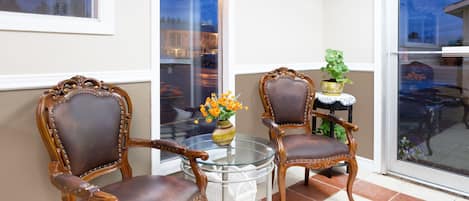 Lobby sitting area