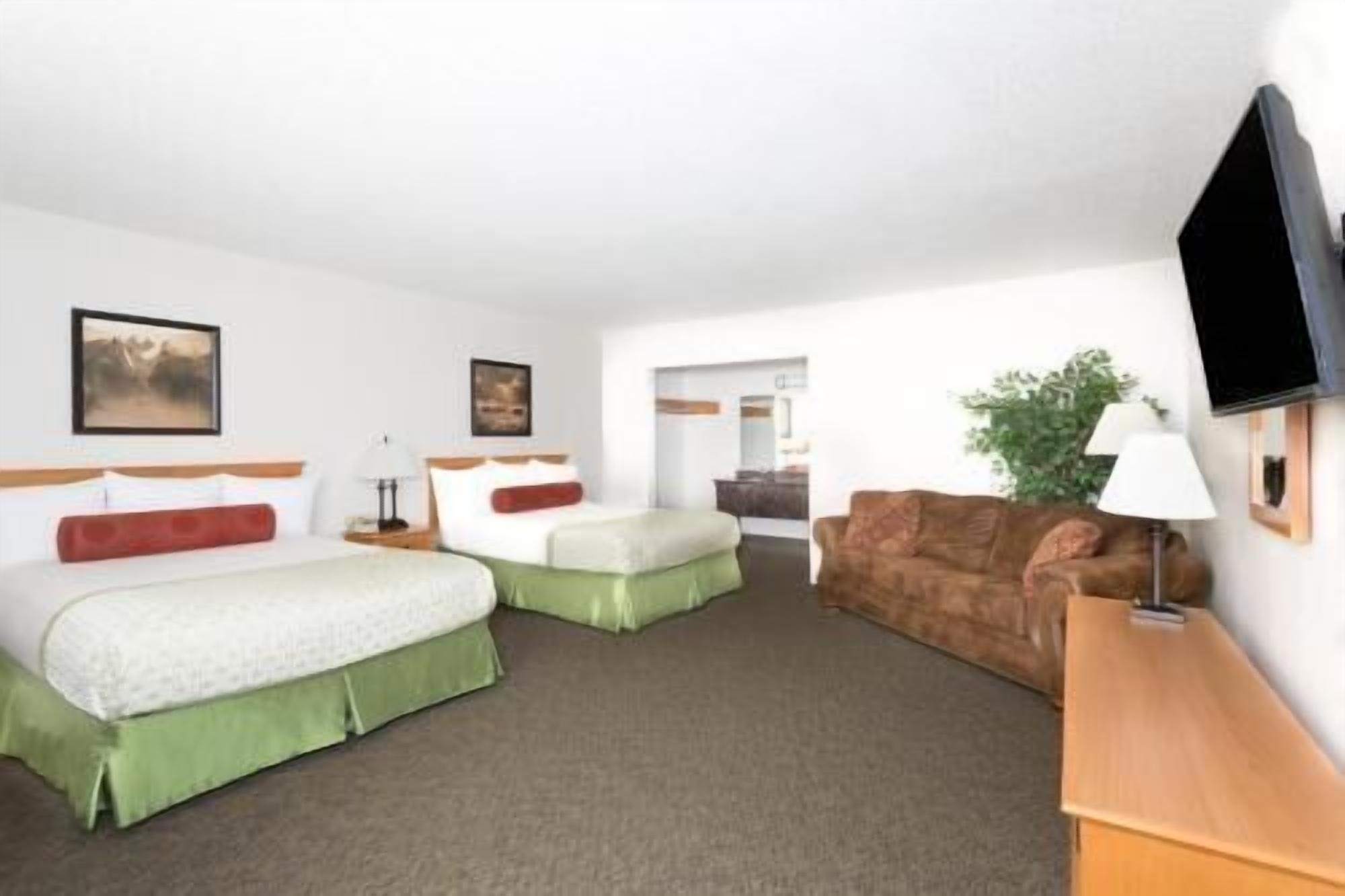 Pillowtop beds, blackout drapes, iron/ironing board