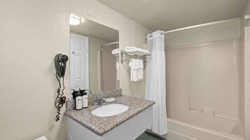 Room, 2 Queen Beds | Bathroom