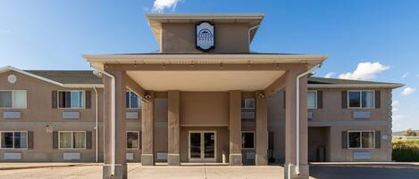 Fachada da propriedade