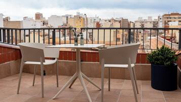 Deluxe Studio, 1 Double Bed with Sofa bed, Non Smoking | Terrace/patio