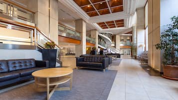 Sala de estar en el lobby