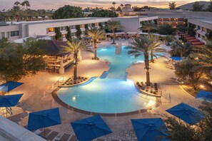 2 outdoor pools, cabanas (surcharge), pool umbrellas - The Scottsdale Resort and Spa, Curio Collection by Hilton (Scottsdale)