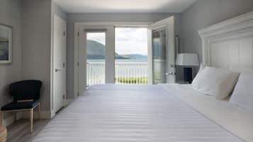 Standard Room, 1 King Bed, Balcony, Lake View | In-room safe, laptop workspace, iron/ironing board, free WiFi