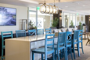 Sala de estar en el lobby