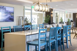 Sala de estar en el lobby