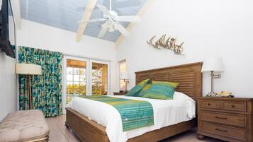 2 bedrooms, in-room safe, blackout drapes, iron/ironing board